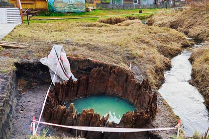 На месте бывшего завода под Вологдой археологи раскопали соляной колодец