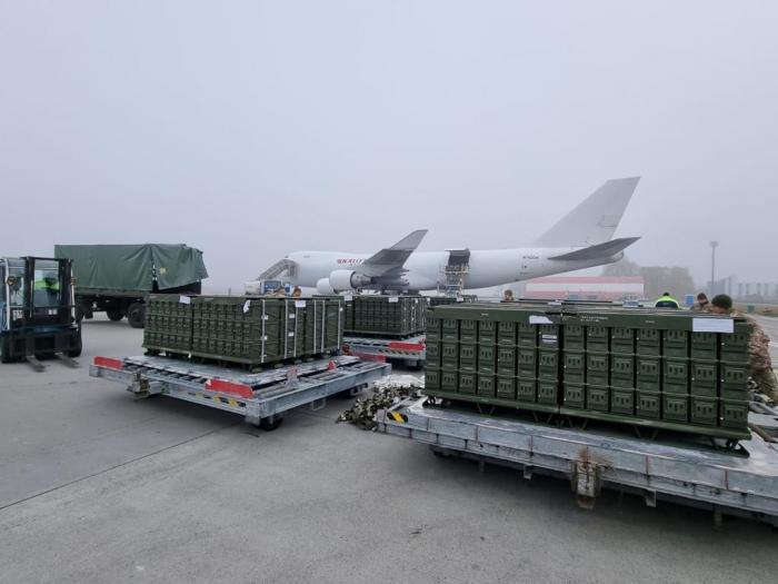 США доставили в Украину 80 тысяч килограммов боеприпасов