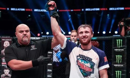 Юный ученик Емельяненко жестко нокаутировал американца на Bellator 273. Видео