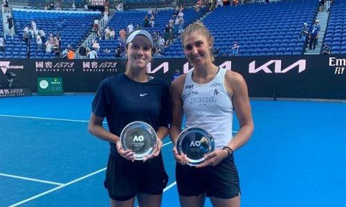 Казахстанская теннисистка успешно воссоединилась с финалисткой Australian Open-2022 на турнире в Катаре