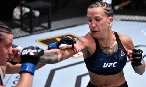 Мария Агапова досрочно проиграла принципиальной сопернице в UFC