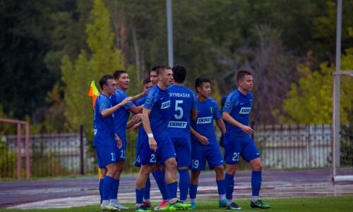 «Жетысу» устроил разгром «Байтереку» в матче Первой лиги