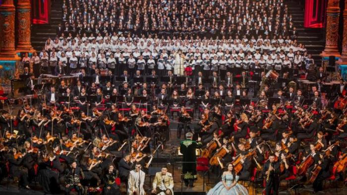Тысяча музыкантов одновременно выступили на сцене в Астане
                21 мая 2023, 08:56