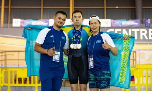 Четыре медали завоевали казахстанские спортсмены с аутизмом во Франции