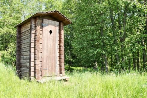 В сосновом бору Пришахтинска ставят туалеты
