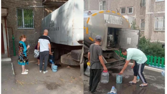 Жители Темиртау остались без питьевой воды                 