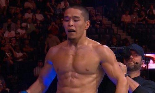 Появилось жуткое видео с Асу Алмабаевым после его дебютного боя в UFC