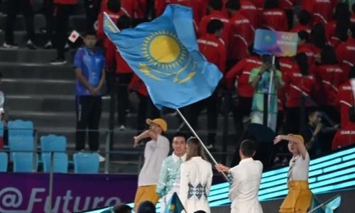 Казахстан принял участие в церемонии открытия Азиады-2023. Фото