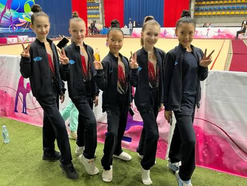 Чемпионат Казахстана по художественной гимнастике среди юниоров проходит в Караганде
