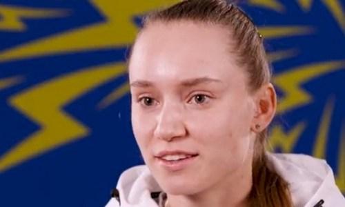 Елена Рыбакина назвала свой главный пример для подражания