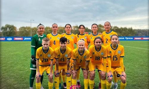 Женская сборная Казахстана до19 лет уступила Румынии в матче отбора на Евро по футболу