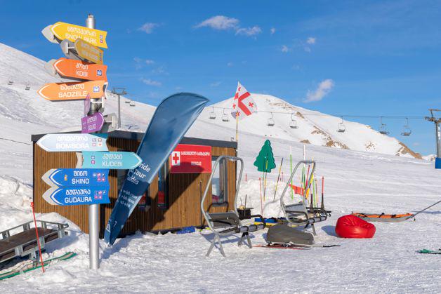 4 популярных горнолыжных курорта Грузии