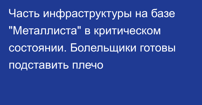 Часть инфраструктуры на базе 