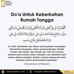 Doa Pasca Lebaran: Kunci Kemudahan Rumah Tangga dan Keberkahan Keluarga