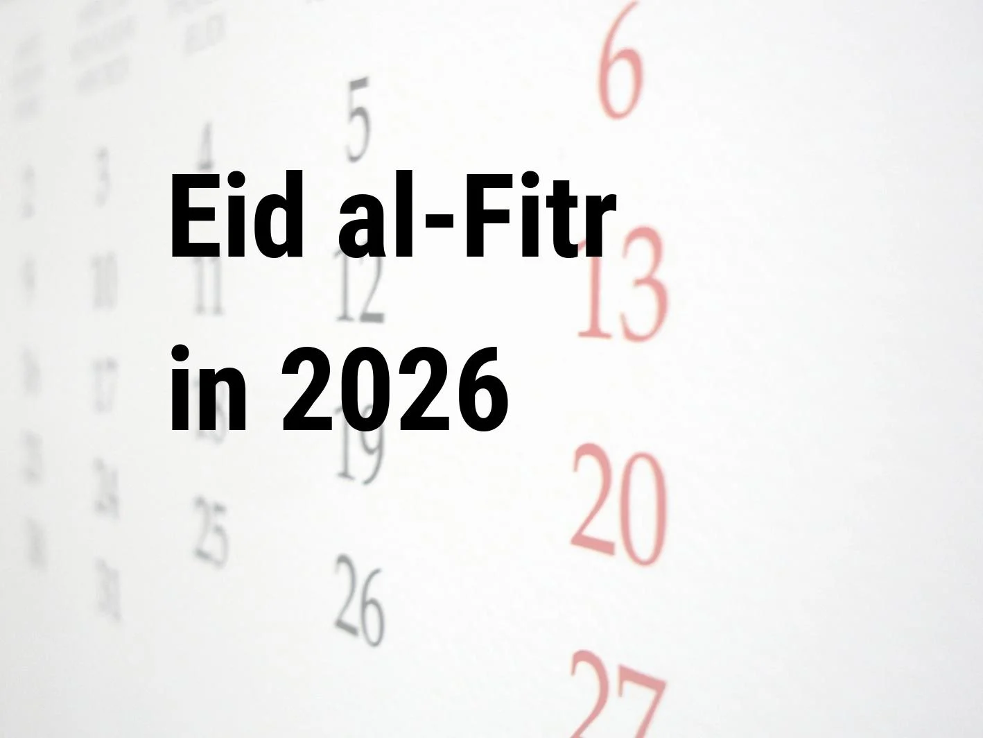 Eid 2026 di Saudi Arabia Resmi Diumumkan: Tanggal Penting yang Semua Orang Tunggu!