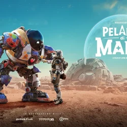 Film "Pelangi di Mars" Jadi Sorotan Netizen: Kontroversi AI, Buzzer, dan Dialog Futuristik yang Membuat Geger