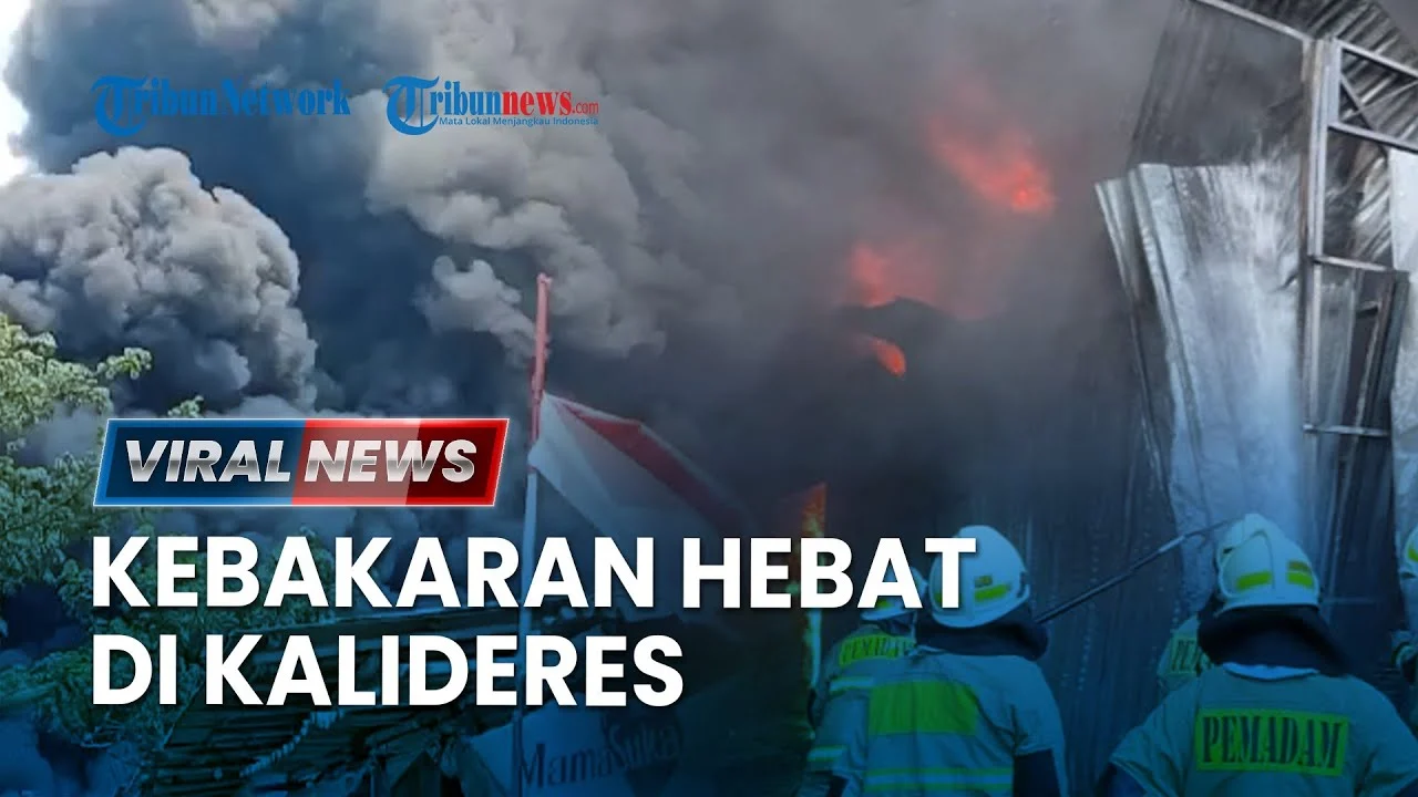 Kebakaran Hebat di Kalideres Bakar Lapak Semi Permanen, 18 Mobil Pemadam Dikerahkan; Kebakaran Serupa Menerjang SMAN 84 Jakarta