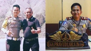 Kompol Ega Prayudi, Anak Tukul Arwana, Berlari di Bawah Hujan: Ungkap Kemacetan Nagrog yang Bikin Heboh