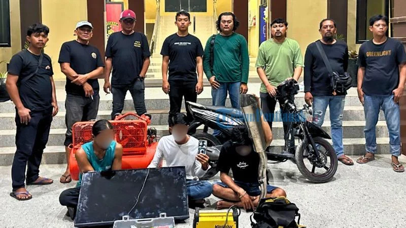 Polisi Tangerang Tangkap Pencuri Gudang Kosong Saat Lebaran, Sita Barang Bukti Senilai Rp17 Juta