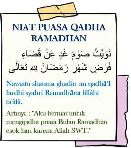 Rahasia Niat Puasa Qadha Ramadhan di Bulan Syawal: Arab, Latin, dan Arti Lengkap