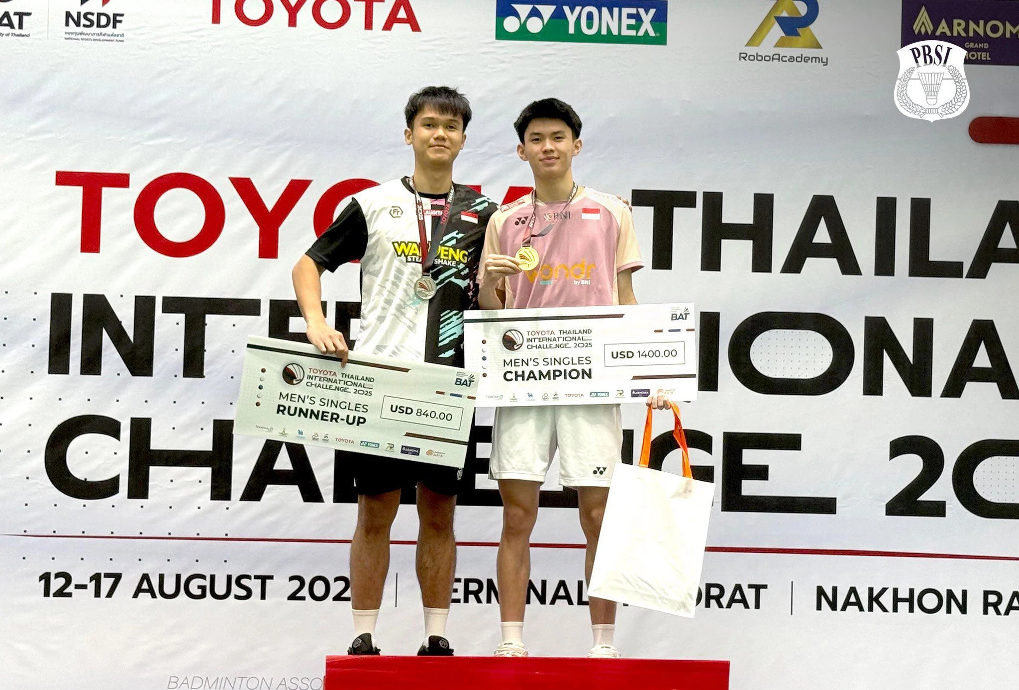 Richie Richardo Raih Gelar Juara Vietnam Challenge International 2026, Ranking Dunia Meroket