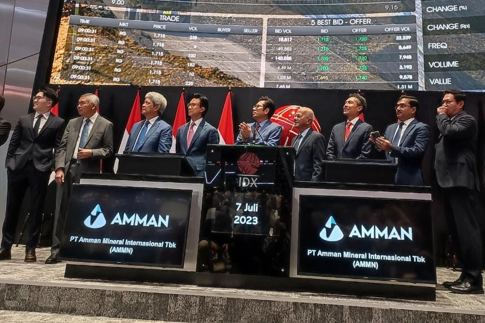 Saham Amman (AMMN) Siap Melonjak: Target Rp9.550 Membuka Peluang Besar Bagi Investor