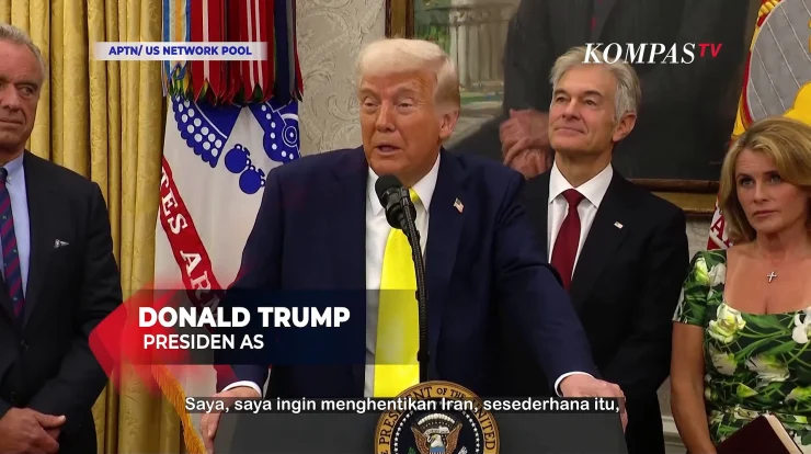 Trump Minta Hentikan Perang: Balasan Iran Mengguncang Dunia