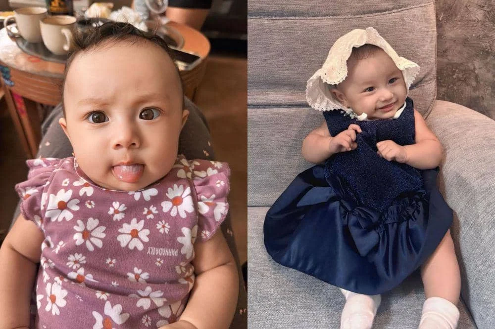 7 Ekspresi Menggemaskan Baby Zealuna yang Bikin Penggemar Erica Putri Terpukau