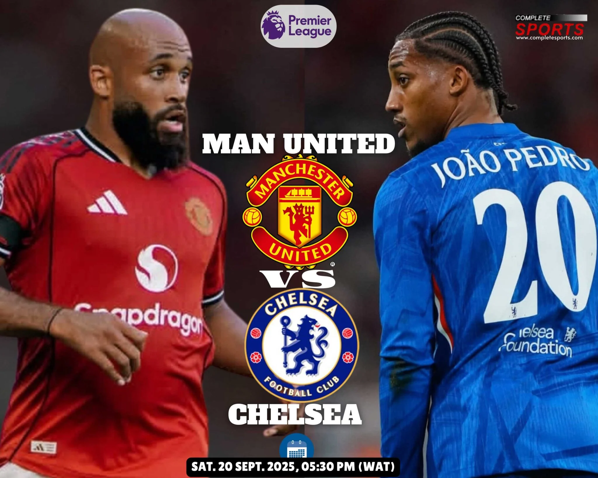 Chelsea vs Manchester United: Pertarungan Kritis di Puncak Premier League 2025/26
