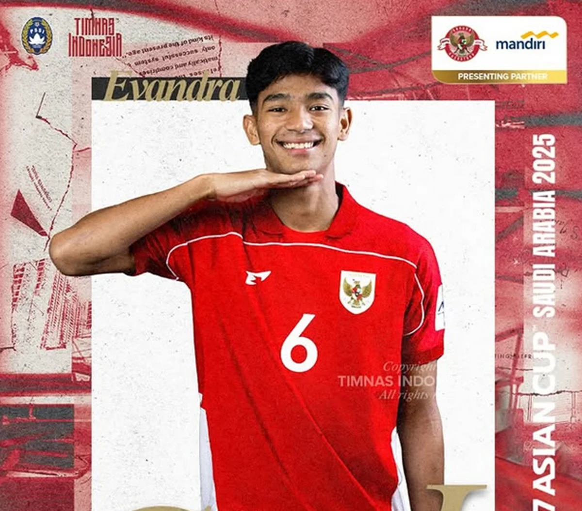 Debut Gemilang Evandra Florasta di Bhayangkara FC: Dari Timnas U-17 ke Panggung Liga 1