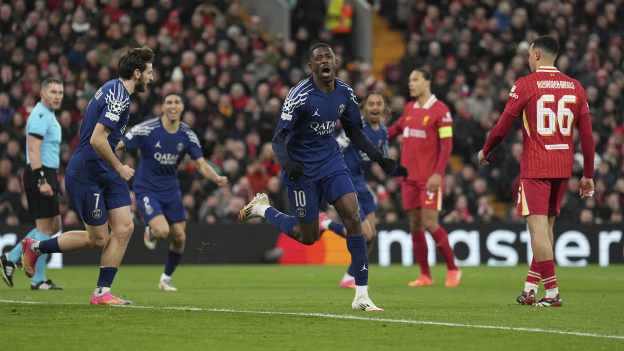 Dembélé Ganda! PSG Tundukkan Liverpool 2-0, Pastikan Tempat di Semifinal Champions League