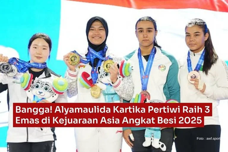 Indonesia Jamin Dua Medali Emas di Kejuaraan Asia 2026, Malaysia Tertinggal di Balik
