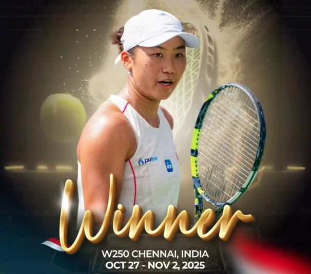Janice Tjen Guncang Dunia Tenis: Raih Gelar Pertama di Chennai Open 2025