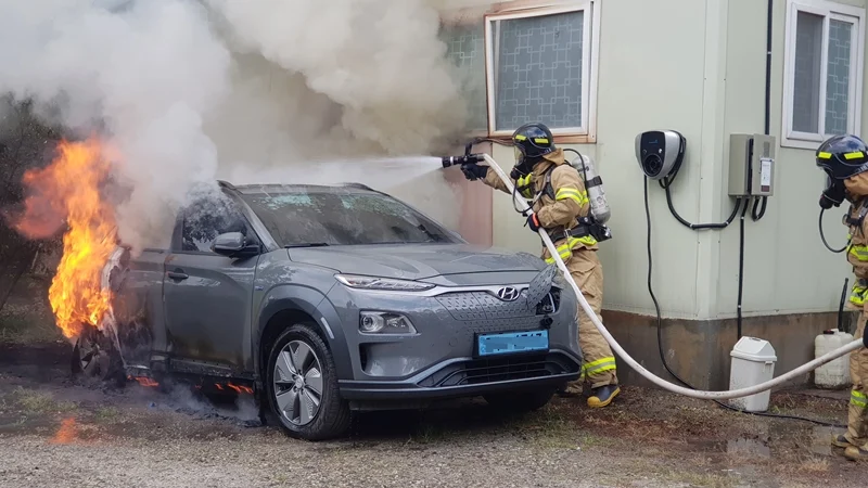 Kebakaran Hyundai Kona EV di Gresik: Baterai Lemah hingga Overheat, Mobil Hanya Tinggal Rangka