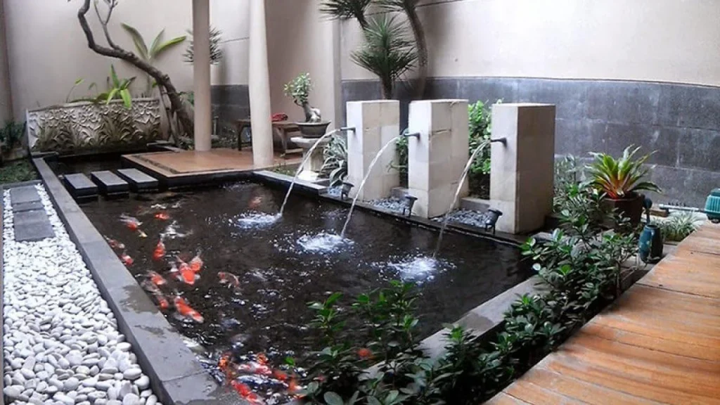 Kolam Ikan di Pagar Alam Merah Darah Usai Hujan: Penyebabnya Bukan Alam, Tapi Cuci Drum Cat Kolam Ikan di Pagar Alam Merah Darah Usai Hujan: Penyebabnya Bukan Alam, Tapi Cuci Drum Cat