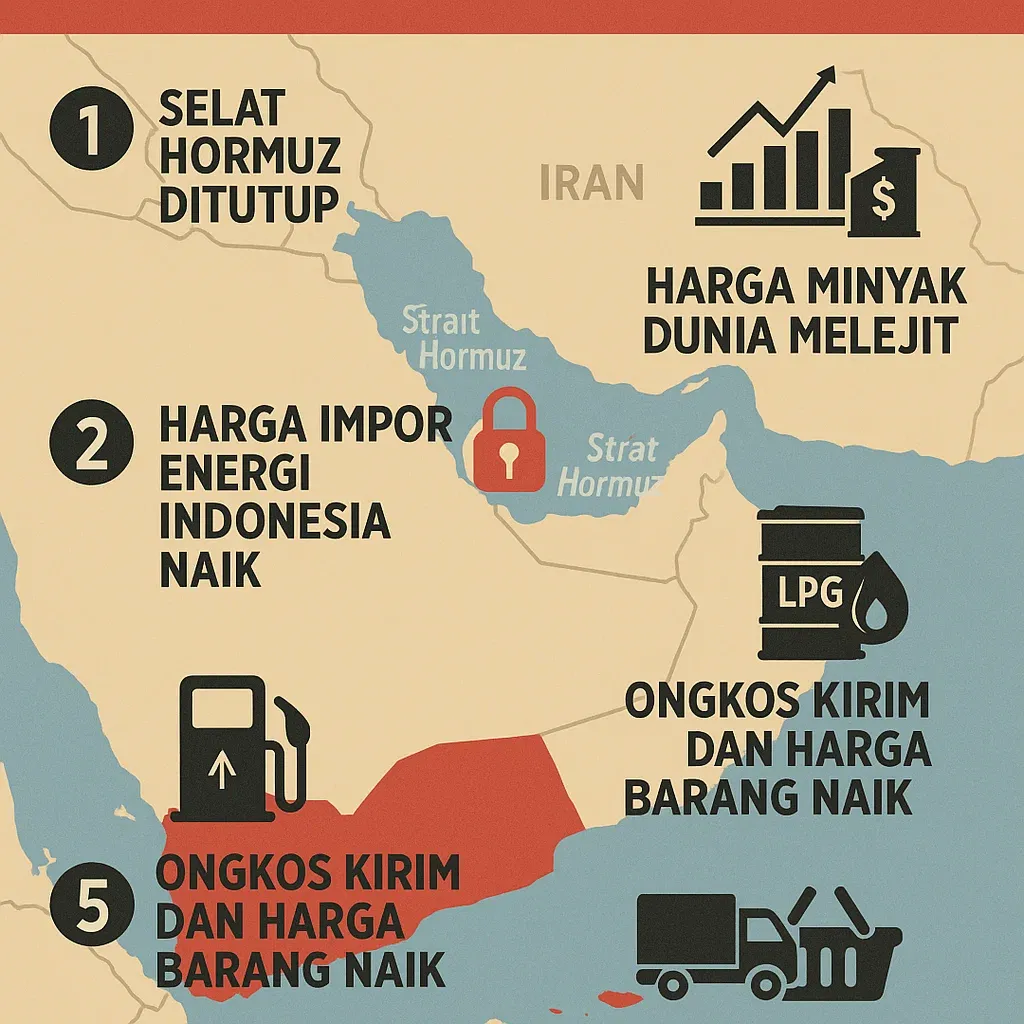 Krisis Selat Hormuz Memicu Pemerintah Indonesia Hapus Bea LPG & Plastik, UMKM Diselamatkan!