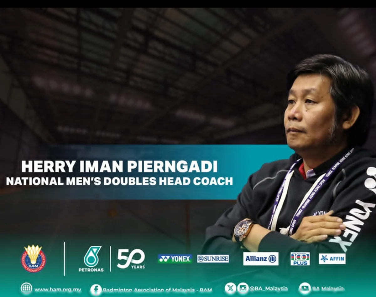 Mantan Legenda Ganda Putra Indonesia Jadi Pelatih Malaysia, Herry IP Siapkan Tim Thomas Cup 2026