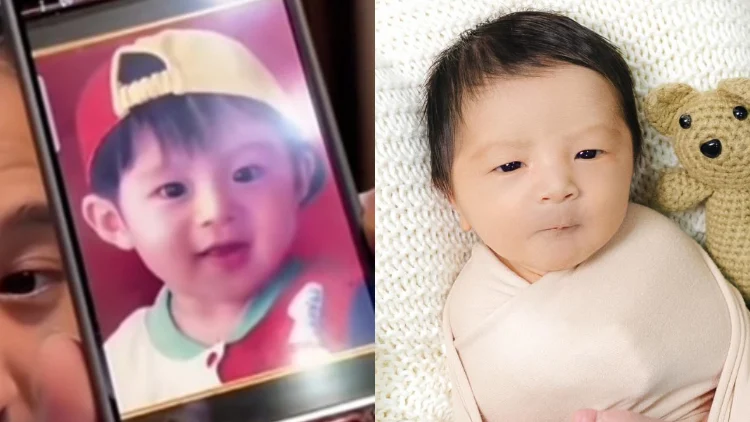 Menggemaskan! 7 Foto Andrew, Si Bayi Aktor, Curi Perhatian di Set Film 'Landasan'