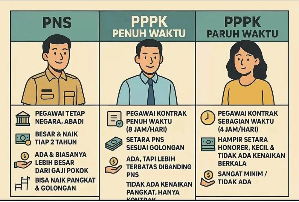 PPPK Paruh Waktu Dapat Keputusan Mengejutkan: KemenPANRB & BKN Siapkan Solusi Menggembirakan!