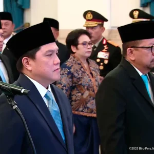 Presiden Prabowo Puji Indonesia Berprestasi di Tengah Konflik Global, Menpora Erick Thohir Hadiri Acara