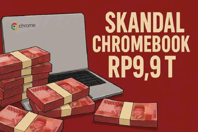 Skandal Chromebook: Terdakwa Bentak Aliran Dana Google, Korupsi Pengadaan Pemerintah Tersorot