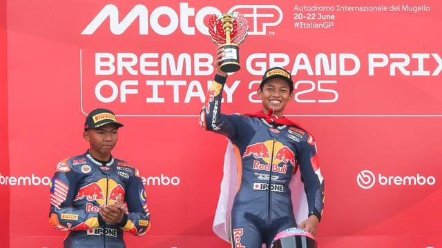 Veda Ega Pratama Si Pembalap Muda yang Menghidupkan Kembali Gairah Moto3 Indonesia