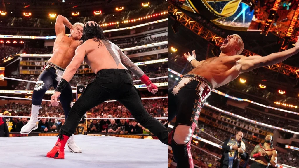 WrestleMania 42 Night One: Kejutan Besar, Cody Rhodes Tetap Menjaga Gelar di Tengah Pengkhianatan dan Interferensi WrestleMania 42 Night One: Kejutan Besar, Cody Rhodes Tetap Menjaga Gelar di Tengah Pengkhianatan dan Interferensi