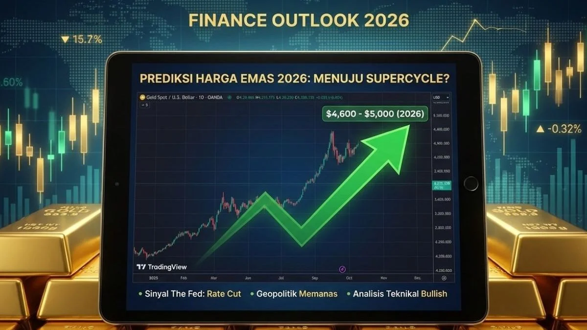 5 Faktor Kunci yang Akan Mengguncang Harga Emas Pekan Depan: Prediksi Naik ke Level Tertinggi 2026