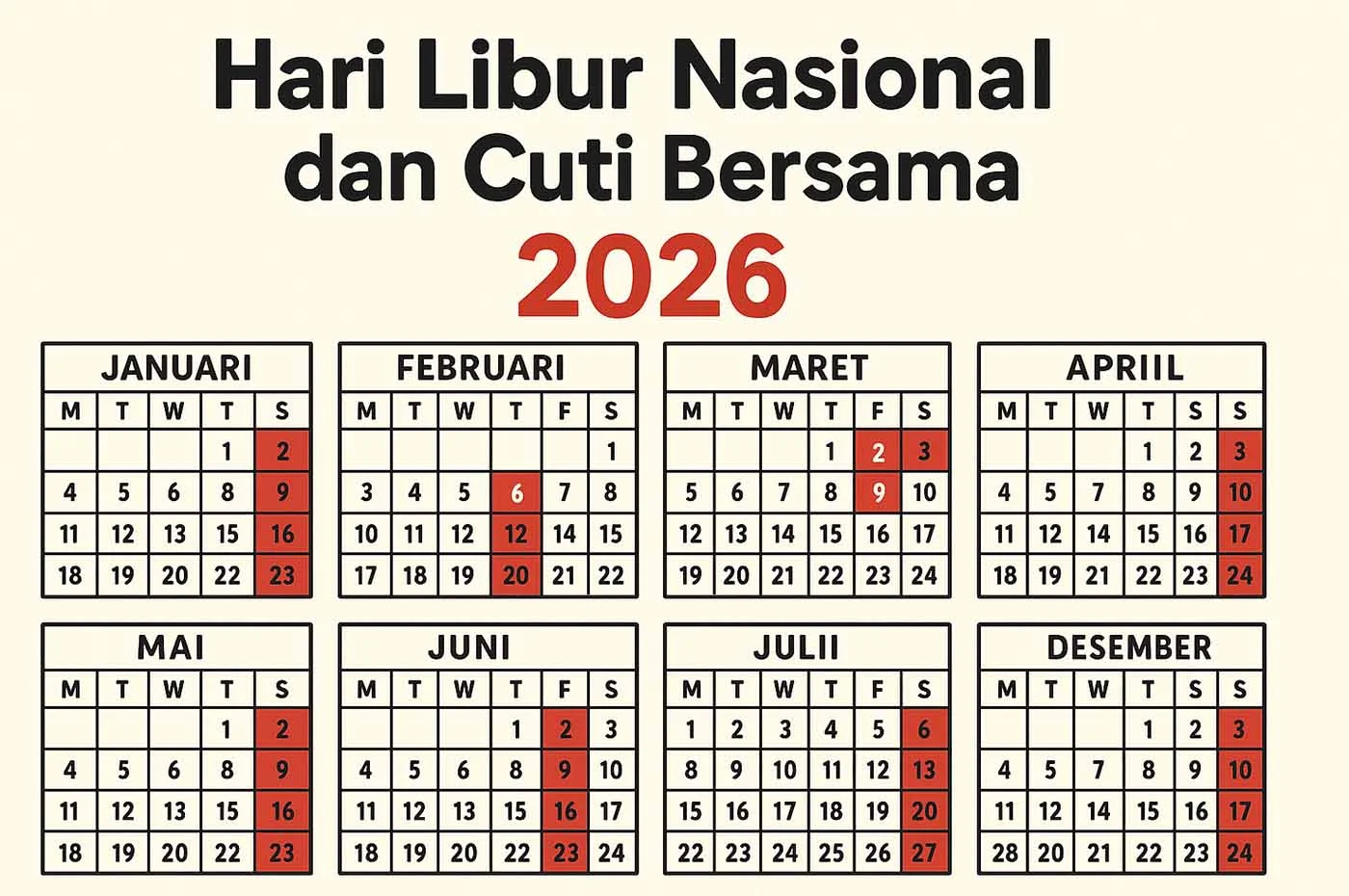Apakah 28 Mei 2026 Cuti Bersama? Cek Jadwal Libur Idul Adha