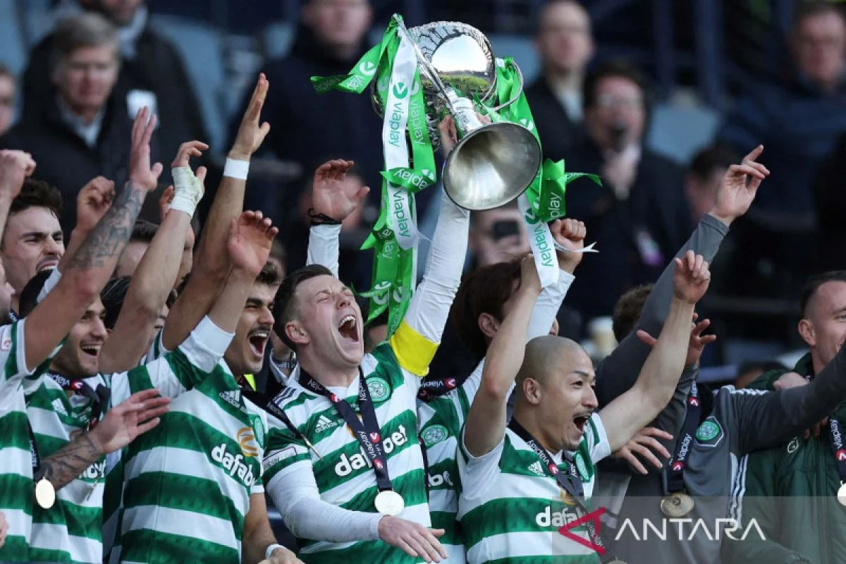 Celtic Raih Gelar Ganda Setelah Mengalahkan Dunfermline Athletic di Final Piala Skotlandia