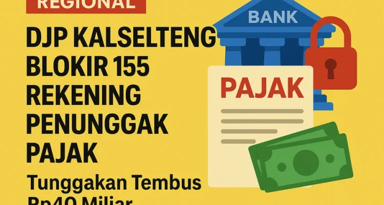 DJP Blokir Rekening 84 Wajib Pajak, Total Tunggakan Mencapai Rp 330,6 Miliar