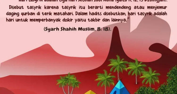 Hari Tasyrik: Waktu Istimewa untuk Beribadah Pasca Idul Adha