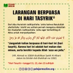 Hari Tasyrik: Waktu Istimewa untuk Zikir dan Larangan Berpuasa