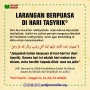 Hari Tasyrik: Waktu Istimewa untuk Zikir dan Larangan Berpuasa